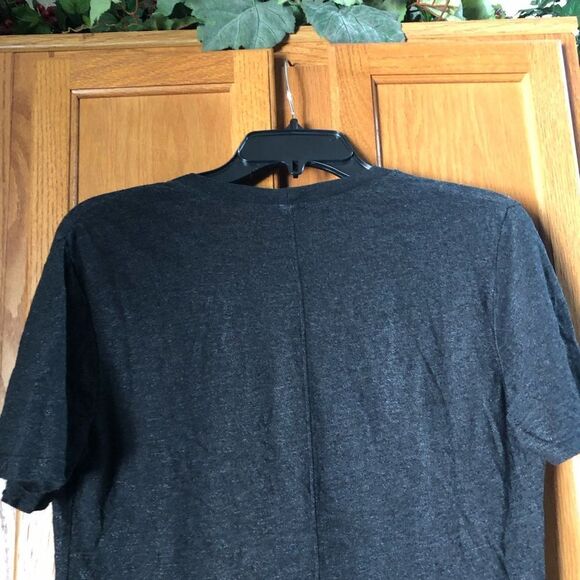 MONROW Classic V-Neck Heather Short Sleeve Tee - S - Picture 7 of 11